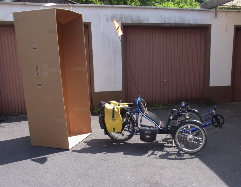 Frisch aus dem Karton