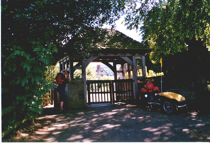 Schattiger Parkplatz