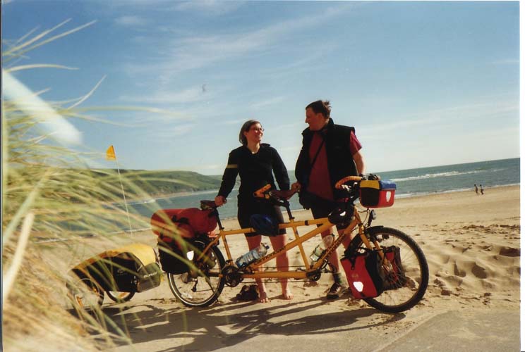 Am Strand von Barmouth